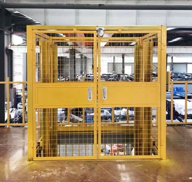 濂溪智能导轨式升降机亮相